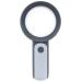 Garta Magnifying Glass 30x 18LED Handheld Magnifying Glass with Light with 3 Modes Reading Magnifying Glass for Seniors Reading Hobby Crafts Computer Repair and Jewelry Loupe(Gray)