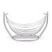 Fruit Basket Bowl Metal Swing Fruit Basket Storage Bowl Plate Vegetables Display Stand Rack Kitchen Decoration Fruit Bowls (Color : Large)