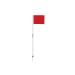 Kwik Goal Official Corner Flags, Set of 4 Red