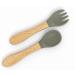 Yum Yum's Baby Weaning Set - 10pc Silicone Feeding Set with Suction Bowl, Spoon, Fork & Cup | Baby Gifts & Presents - Buy Online on SooperMarket.com