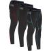 Milin Naco Men's Compression Pants Compression Leggings Sports Compression Pants & Tights Running Tights Ski Base Layer Small 3 Packs-black / Black / Athletic Black