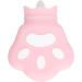 Bear Paw Hot Water Bag - Silicone Hot Water Bottle | Compact Reusable Dual Use for Office (Pink) - Shop Now! - Buy Online on SooperMarket.com