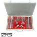 Shzicmy Optometry Lens Frame 266x | Metal Edges Aluminum Kit for Professionals | Best Optics Shop Solution - Buy Online on SooperMarket.com