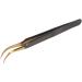 Premium Stainless Steel Curved Eyelash Extension Tweezers for Beauty Salons | Precision Tools for Perfect Lash Application - Buy Online on SooperMarket.com