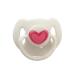 2 PCs Magnetic pacifier for dolls Dummy Dolls Simulation Schnuller Pretend Play Feeding Toy Supplies DIY doll accessories gifts for toddlers young girls Eastuy