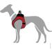 HUNTER HILO COMFORT Harness for Small Dogs - Mesh & Reflective Elements Red - Size ML | International Shipping - Buy Online on SooperMarket.com