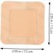 OHPHCALL 6pcs Gel Scar Patches - Silicone Bordered Hydrocolloid Patches for Scars - Buy Online on SooperMarket.com