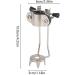 ICE Cane Tip No Non-slip Crutch Handle Portable Attachment Trekking Accessories White Useful Design - Buy Online on SooperMarket.com