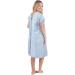 Abiha Labor and Delivery Gown - Stylish Maternity Nightgown for Hospital Stay - Pink L-XL - Buy Online on SooperMarket.com