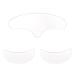 MFUOE 3 Pieces Face Wrinkle Patches Set Forehead Patch Eye Patch Silicone Patch Wrinkle Removal Products Eliminate Wrinkles Fine Lines Skin Care Tools
