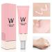 Pore Primer Face Makeup Base - Pink Isolation Cream for Smooth Skin & Acne Marks Coverage | Oil Control Moisturizing Essence Concealer Foundation - 35g - Buy Online on SooperMarket.com