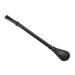 Spoon Straws Stainless Steel Straws Stainless Steel Metal Drinking Straw Spoon Resuable Washable Stirring Scoop (Black)