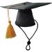 Pet Graduation Cap Dog Graduation Hat with Yellow Tassel Pet Grad Costume Party Apparel Holiday Accessory for Dogs Cats - Buy Online on SooperMarket.com