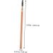 CANIGHT 2pcs Double Ended Eyebrow Pencil with Brush Women Brow Pencil Dark Brown Eyebrow Pencils Wood - Buy Online on SooperMarket.com