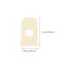 U-Shaped Felt Callus Pads - 45Pcs Self Adhesive Corn Cushions for Adults (Style 1) - Size 1 - Buy Online on SooperMarket.com