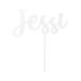 Cake topper with desired cake cake cake decoration cake sticks - made of wood or acrylic superfine high -quality engraving size: 10 to 25 cm (acrylic glass)