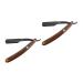 Beavorty 2pcs Cutlery Holder Foldable Man Clippers Bamboo