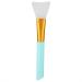 Soft Head Face Mask Brush Soft Silicone Clay Mask Applicator for Foundation Cream Lotion Makeup Facial Mud Masks Even Applicator Face Mask Beauty Toolfor Beauty Salon Home Use Blue