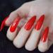YIMART 500pcs Stiletto False Nails - Clear Long Almond Full Cover Nail Tips for Salon & Nail Art - Buy Online on SooperMarket.com