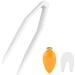 Hip Hop Teeth Single Removable Mouth Teeth Halloween Dentures Ornaments Accessories Teeth (Orange) - Buy Online on SooperMarket.com