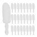 NOLITOY 500pcs Lip Brush Replacement Head Disposable Lip Gloss Brush Heads Flocking Lipstick Brush Heads Lip Applicator Wands Make up Tools