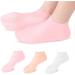 FIOERDTUIE 3 Pairs Silicone Gel Moisturizing Socks SPA Pedicure Exfoliating Anti-Drying Sock Repair Heel Protector Foot Care Tool L - Buy Online on SooperMarket.com