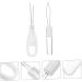 Button Hook Helper 2pcs Hook Zipper Pull Grip Zipper Hook Coat Acrylic White Jacket Elder - Buy Online on SooperMarket.com