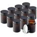 Volila cream cans for filling 180ml -12 packs of cream containers for DIY cosmetics - Various small containers for creams lotions essential oils and ointments 180ml - 12 pack