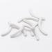 120 Pcs White Silicone Eyelash Display Strips - Perfect Tool for Grafting and Showcasing False Eyelashes | International Shipping Available - Buy Online on SooperMarket.com