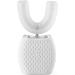 ksoia Ultrasonic Electric Toothbrush | 360 Oral Cleaning | Wireless Charging & LED Light | IPX7 Waterproof | U-Shaped Brush Head | White - Buy Online on SooperMarket.com