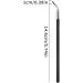 Eye Makeup Gel Eyeliner Brushes Ultra Fine Bent Angled Cosmetics Brush Eyeliner Thin for Gel or Powder Eye Line - Buy Online on SooperMarket.com
