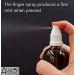Buy 5 x 100ml Brown Glass Spray Bottles with Pump Atomizer & Protective Cap - Ideal for Essential Oils & DIY Projects | International Shipping Available - Buy Online on SooperMarket.com