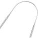 Hiraith U-Shaped Stainless Steel Tongue Scraper | Bad Breath Removal & Oral Health Protection - Buy Online on SooperMarket.com