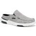 OrthoComfoot Men's Loafers & Slip-ons Plantar Fasciitis Foot and Heel Pain Relief Orthopedic Casual Slippers Diabetic Bunions Boat Shoes 8 W4-light Grey