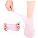 minkissy 2 Pairs Sock Tableware Sucker Moisturizing Heel Sleeves Spa Silicone Gel Skin Protect Soles Exfoliating Essential Oil Moisturizing Cotton Moisture Cream Women's Sebs Pink Vitality - Buy Online on SooperMarket.com
