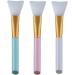 Facial Mask Brush Silicone Facial Mask Brush Hairless Face Makeup Applicator Mud Mask Brush DIY Mask Cosmetic Brush Blue - Buy Online on SooperMarket.com