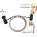 VaVoger Paintball CO2 Tank Refill Station - Stainless Steel Connector Hose for 12oz, 16oz, 20oz Tanks - Buy Online on SooperMarket.com
