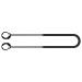 Wireless Earphone Lanyard - Anti Lost Strap for WF-1000XM4 Earphones | Silicone Waterproof Strap for Wireless Earbuds Dalynn Black