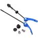 Free-fly MTB Quick Release Bicycle Skewer Set - Front and Rear Mountain Bike Skewers in Blue - Buy Online on SooperMarket.com