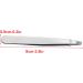 Dajidafu Hair Tweezers Stainless Steel Mirror with Matte Finish Easy to Grip Handy Comfortable Ergonomic Precision Eyebrow Clip - Buy Online on SooperMarket.com