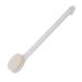 Zhurson bathing brush long grip body brush with (white) dry brush back brush for promotes blood circulation improves improves lymphatic functions peeling for removing dead skin.