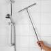 Wiper Glass Scraper Bathroom Household Glass Magnetic Window Cleaners Telescopic Rod Lengthened 60cm Cleaning Brush Tools - Buy Online on SooperMarket.com