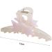 Vctitil Five-pointed Star Acrylic Hair Claws Hair Clips Ponytail Holders Shark Clip Barrettes Hair Accessories for Women Girl Thin Thick Hair(pink) - Buy Online on SooperMarket.com