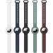 Kids / Adults (2 Pack) Anti-Lost Bracelet for AirTag - iZi Way Soft Silicone Wristband Watch Band Cover - Black - Buy Online on SooperMarket.com