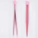 Nail Tweezers Double Sided Nail Art Sticker Silicone Press Rhinestone Picker Nippers Pink Brushes - Buy Online on SooperMarket.com