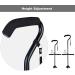 Swan Neck Walking Cane Offset Walking Sticks Double Handle to Help Get up Height Adjustable Collapsible Crutch Mobility Aid for Elderly Men and Women - Buy Online on SooperMarket.com