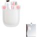 Buy Lemon Silicone Bathroom Storage Holder with Suction Cup - Organizer for Toothbrush Razor and Comb - White - Buy Online on SooperMarket.com
