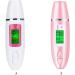 Dajidafu LCD Digital Skin Oil Moisture Tester Battery Operated Facial Care Detector Portable Home Beauty Device for Women White - Buy Online on SooperMarket.com