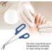 Sandbros Extra Long Thick Toe Nail Scissors Clippers Cutters Chiropody Podiatry 8"-Nail Scissors - Long Handled Sharp Nail Clippers Cutters for Fingernail & Toenail - Buy Online on SooperMarket.com