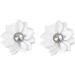 ABOOFAN 2pcs 1 20pcs Craft Chiffon Flowers Satin Ribbon Cloth Flower Accessories Clothes Flower Manual Whitex2pcs Size 1x2pcs - Buy Online on SooperMarket.com